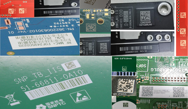 pcb激光打标样品展示